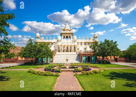 Vista della facciata di Jaswant Thada cenotafio in jodhpur Foto Stock