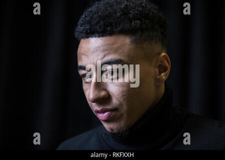 Jesse Lingard, Inghilterra; Manchester United, giocatore di calcio. Foto Stock