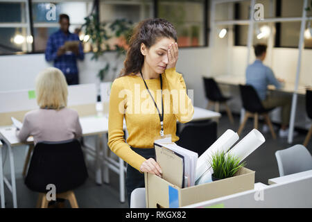 Materiale di imballaggio dopo la cottura Foto Stock