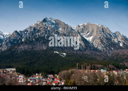 I Carpazi in Romania - Valle di Prahova Foto Stock