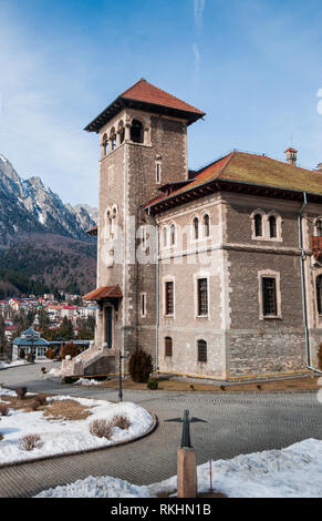 Castello Cantacuzino - architettura pezzo d'arte provenienti dalla Romania Foto Stock