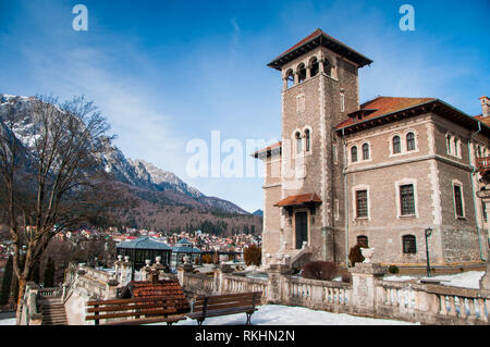 Castello Cantacuzino - architettura pezzo d'arte provenienti dalla Romania Foto Stock