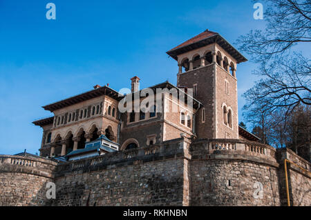 Castello Cantacuzino - architettura pezzo d'arte provenienti dalla Romania Foto Stock