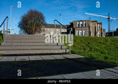 Stoneybatter,è un quartiere di Dublino , Irlanda,sul lato nord della città tra il fiume Liffey,North Circular Road, Smithfield Market. Foto Stock