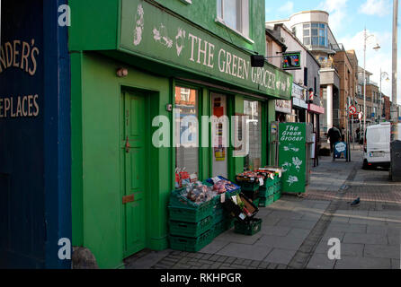 Stoneybatter,è un quartiere di Dublino , Irlanda,sul lato nord della città tra il fiume Liffey,North Circular Road, Smithfield Market. Foto Stock