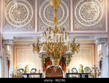 In esposizione in pena palace. Sintra, Portogallo Foto Stock