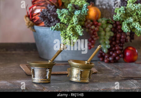 Ancora vita composizione in stile vintage Foto Stock