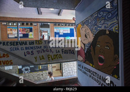 Medellin, Antioquia, Colombia: Università de Antioquia. Foto Stock