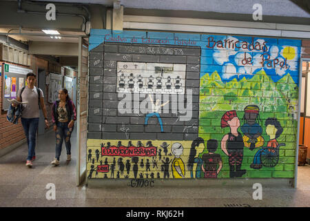 Medellin, Antioquia, Colombia: Università de Antioquia. Foto Stock