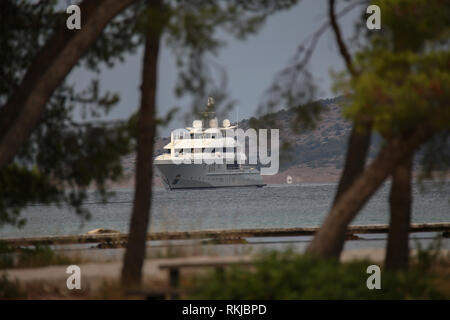 Canale Di Sant'Antonio /Sibenik (Croazia) Foto Stock