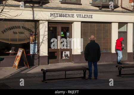 La Patisserie Valerie caffè e torta shop a Henley-on-Thames, Oxfordshire. Foto Stock