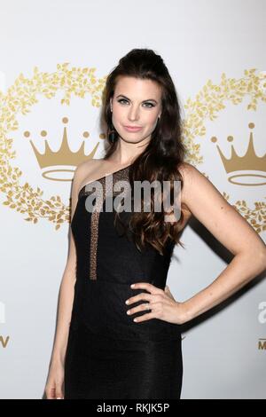 Meghan Ory presso gli arrivi per Hallmark Channel TCA 2019 Inverno Party - Parte 3 Casa del Torneo, Pasadena, CA il 9 febbraio 2019. Foto di: Priscilla concedere/Everett Collection Foto Stock