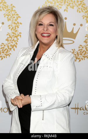 Febbraio 9, 2019 - Pasadena, CA, Stati Uniti d'America - LOS ANGELES - Feb 9: Nancy grazia all'Hallmark Inverno 2019 TCA evento presso la casa del torneo il 9 febbraio 2019 a Pasadena, CA (credito Immagine: © Kay Blake/ZUMA filo) Foto Stock