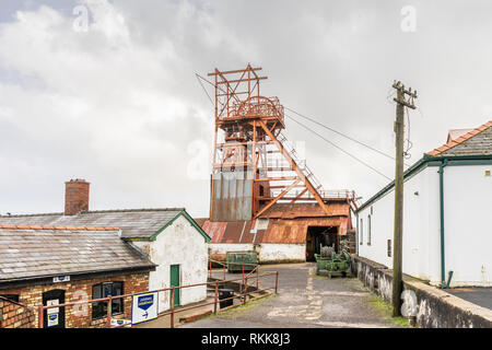 Big Pit National Coal Museum di Blaenavon, Pontypool nel Galles del Sud, Regno Unito Foto Stock