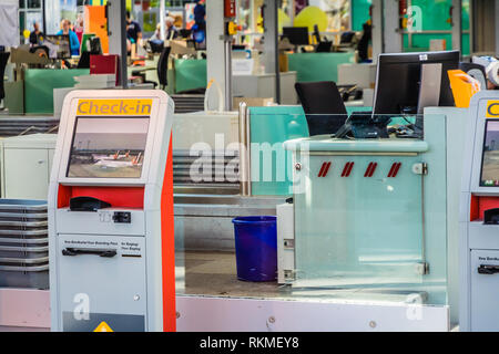 Self Check-in Foto Stock
