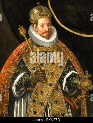 Matthias, Imperatore del Sacro Romano Impero (1557-1619) - Hans von Aachen, circa 1610 Foto Stock