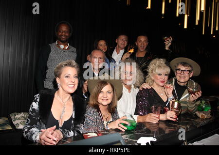 Gli ospiti di Julian Stoeckels Visualizzazione pubblico di "Ich bin ein Star - Holt mich hier raus !" presso Hotel Palace Berlin offre: u.a. Tanja Schumann, Mola Adebesi, Frl Menke, Peter Bond, Gabriella De Almeida Rinne, Rainer Langhans, Eva Giacobbe, Rolfe Scheider, Julian FM Stoeckel Dove: Berlino, Germania Quando: 11 Gen 2019 Credit: Becher/WENN.com Foto Stock