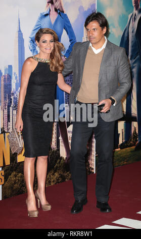 Charlotte Jackson assiste UK premiere per l'anchorman: La leggenda continua a Vue West End, Leicester Square, Londra Foto Stock