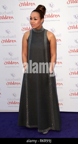 Rebecca Ferguson assiste i bambini Caudwell Butterfly Palla al Grosvenor House Hotel Foto Stock