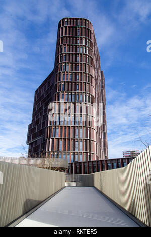 Maersk torre in Copenhagen, Danimarca Foto Stock