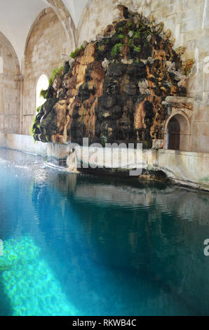 Mãe d'Àgua, un pubblico del XIX secolo serbatoio acqua a Lisbona, Portogallo, oggi trasformata in museo dell acqua Foto Stock