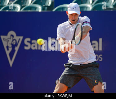 Giocatore di Tennis Nicolás Jarry (Cile). Argentina aperto 2019 Foto Stock