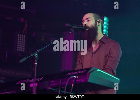 Madison, Wisconsin, Stati Uniti d'America. Xi Febbraio, 2019. SAM MELO di Rainbow gattino sorpresa alla Sylvee a Madison, Wisconsin Credit: Daniel DeSlover/ZUMA filo/Alamy Live News Foto Stock