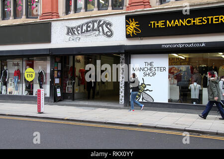 Afflecks famoso emporio nel quartiere settentrionale di Manchester Foto Stock