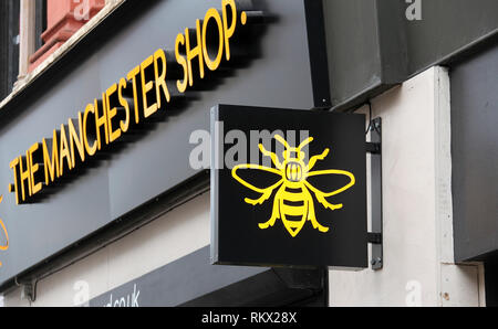 Il negozio di Manchester Foto Stock