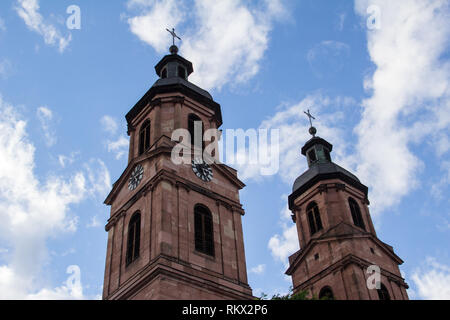 Miltenberg (Germania) / un frammento della città Foto Stock