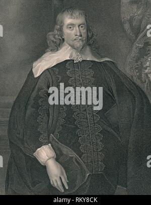 "Francis Russell, Earl of Bedford', (inizio a metà del XIX secolo). Creatore: John Cochran. Foto Stock