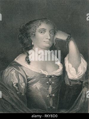 "Anne Hyde, duchessa di York', (inizio a metà del XIX secolo). Autore: Peter Lightfoot. Foto Stock