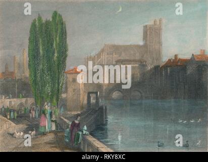 "Troyes', c1833, (metà-fine XIX secolo). Creatore: JC Armytage. Foto Stock