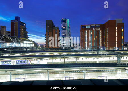 Granary Wharf a Leeds Foto Stock