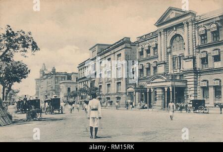 "Clive Street, Calcutta', C1905. Creatore: sconosciuto. Foto Stock