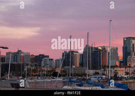 San Diego California skyline Foto Stock