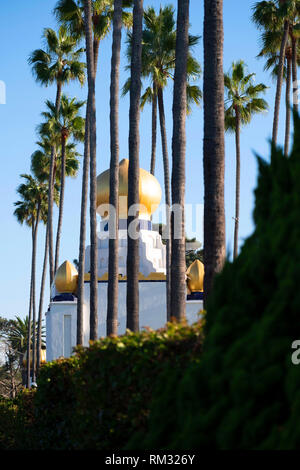 Auto-Realizzazione Fellowship edificio sulla strada principale di Encinitas California Foto Stock