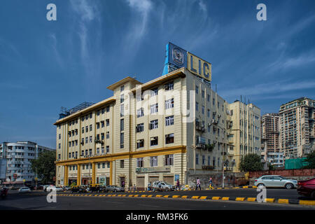 LIC Edificio, Opera House, Mumbai, Maharashtra, India, Asia Foto Stock