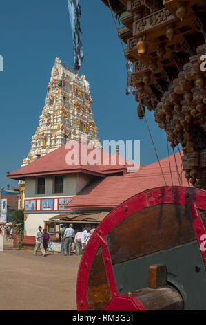 Tempio di Krishna, Karnataka, India, Asia Foto Stock