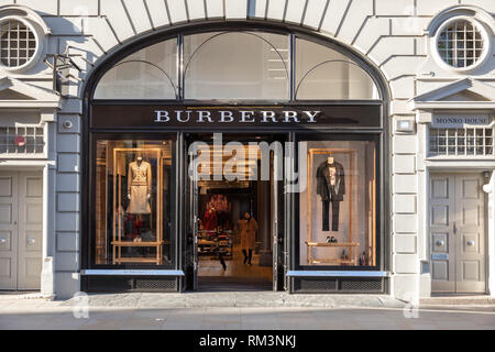 Il Burberry Store, Foto Stock