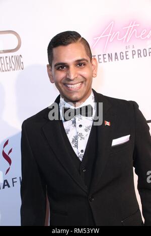 Premiere di "Inno di un Profeta adolescenti" tenutasi presso la Cinese TCL 6 teatri di Los Angeles, California. Dotato di: Raj Lal dove: Los Angeles, California, Stati Uniti quando: 11 Gen 2019 Credit: WENN.com Foto Stock
