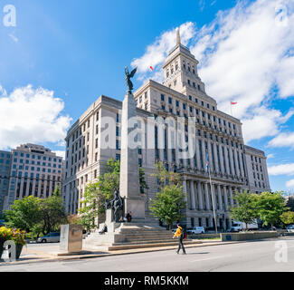 Toronto, SEP 29: vista esterna del Canada Life Building il Sep 29, 2018 a Toronto, Canada Foto Stock