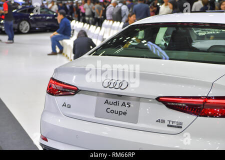 NONTHABURI - novembre 28: Audi A5 Coupe auto sul display al trentacinquesimo Thailandia International Motor Expo il 28 novembre 2018 a Nonthaburi, Tailandia. Foto Stock