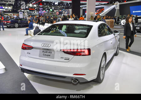 NONTHABURI - novembre 28: Audi A5 Coupe auto sul display al trentacinquesimo Thailandia International Motor Expo il 28 novembre 2018 a Nonthaburi, Tailandia. Foto Stock