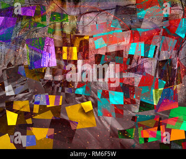 Arte aziendale: Perturbazione del silenzio Foto Stock