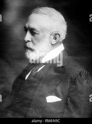 Henry Clay Frick american industriale finanziere unione-buster e arte patrono foto scattata circa 1915 Foto Stock