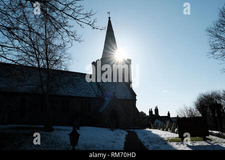 La Chiesa di San Pietro, Shorwell, Isle of Wight, Inghilterra, Regno Unito. Foto Stock