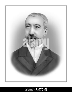 Anatole France 1844-1924 romanziere francese poeta critico Foto Stock