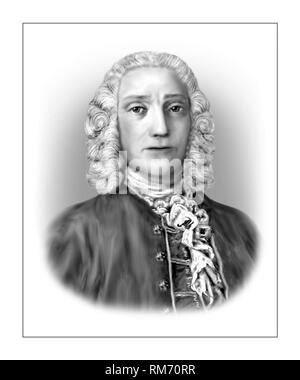 Domenico Scarlatti 1685-1757 compositore italiano Foto Stock