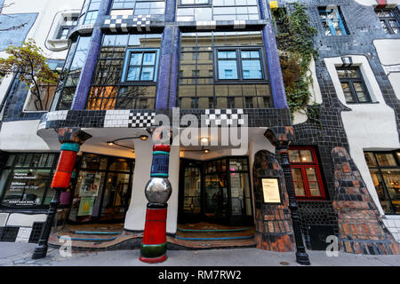 Kunst Haus Wien, Museo Hundertwasser a Vienna, in Austria Foto Stock